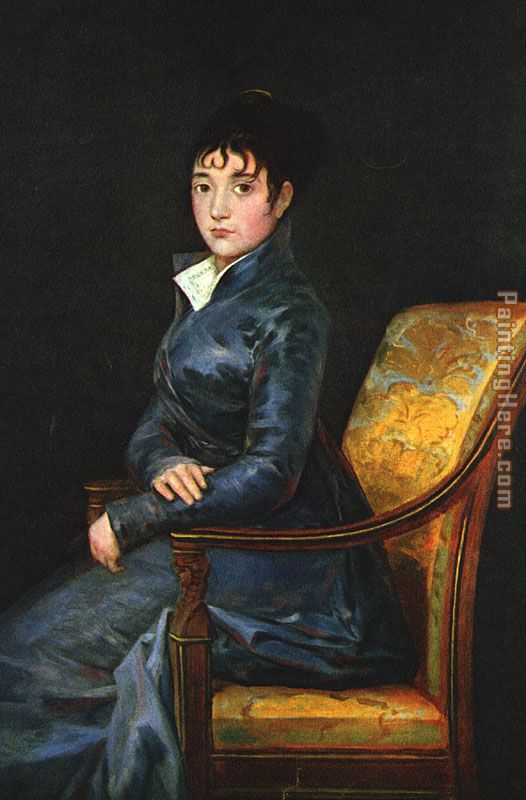 Teresa Sureda painting - Francisco de Goya Teresa Sureda art painting